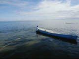 Buy Man with Fishing Boat, Belize at AllPosters.com