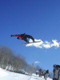 Snowboarder Being Videotaped, Vail, CO