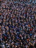 Crowds at Melbourne Cricket Ground (Mcg), Melbourne, Victoria, Australia