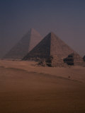 Buy Morning Mist Over Pyramids, Cairo, Egypt at AllPosters.com