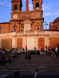 Spanish Steps, Popular Meeting Place Rome, Italy