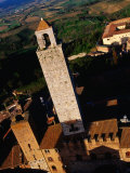 Tower Viewed from Torre Grossa San Gimignano, Tuscany, Italy