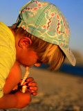 Buy Boy Playing with Shells, Baja, Mexico at AllPosters.com