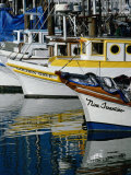 Fishing Boats at Fishermans Wharf, San Francisco, California, USA