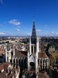 Church and Cityscape, Dijon, France