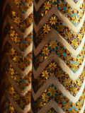 Tiled Pillar in Monreale Cathedral, Monreale, Italy