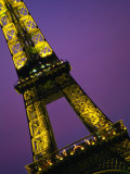 The Eiffel Tower at Night, Paris, France