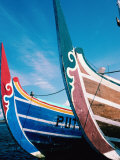 Buy The Prows of Traditional Fishing Boats in Jimbrana, Indonesia at AllPosters.com