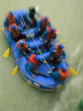 A Raft Trip Down the Rapids of the Kicking Horse River