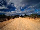 Unsealed Outback Road, Mungo National Park, New South Wales, Australia