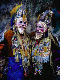 Festival Participants Dressed as Spanish Conquistadors, Chichicastenango, Guatemala