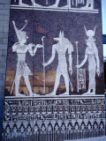 Egyptian Symbols in Pyramid Complex, Dubai, United Arab Emirates