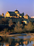 Buildings on Banks of Rio Guadalquivir, Cordoba, Andalucia, Spain