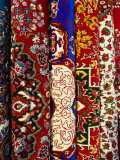 Arabic/Persian Carpets on Display at Carpet Souk, Dubai, United Arab Emirates