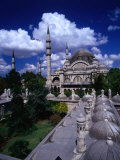 Roof of Suleymaniye Mosque, Istanbul, Turkey