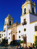 Church in Plaza Del Socorro., Ronda, Andalucia, Spain