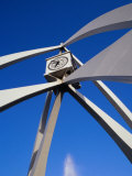 Clock Tower on Corniche Roundabout, Dubai, United Arab Emirates