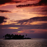 Buy Sunset Over Island, Maldives at AllPosters.com