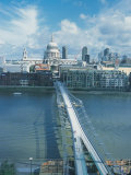 Buy St. Paul's Cathedral & Millenium Bridge at AllPosters.com