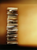 Stack of Papers Photographic Print