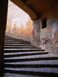 Buy Stairs Leading to the Old Town, Sighisoara, Romania at AllPosters.com