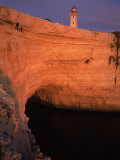 Buy Fishing Near Lighthouse on Hillside, Spain at AllPosters.com