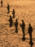 Buy Silhouettes of Fishermen, Ship Creek, AK at AllPosters.com