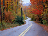 Buy Hollywood Rd at Route 28, Adirondack Mountains, NY at AllPosters.com