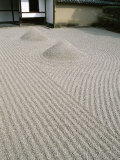 The Great Ocean Rock, Daisen-In Zen Garden, Daitokuji Temple, Kyoto, Honshu, Japan