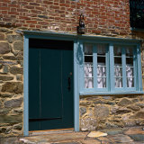 Buy Exterior of Stone House with Lamp, Waterford, VA at AllPosters.com