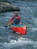 Man in Canoe on Tayler River