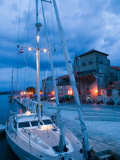 Buy Sailboat in Harbor, Trogir, Croatia at AllPosters.com