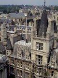 Roofs of Cambridge Univertisy, Cambridge, England