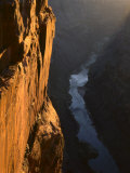 Buy Sandstone Cliff and Colorado River at Sunrise, Toroweap, Grand Canyon National Park, Arizona, USA at AllPosters.com