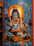 Buy Vishnu Hindu God Mural, India at AllPosters.com