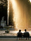 Buy Tuileries Garden Fountain, Paris, France at AllPosters.com