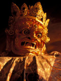 Wrathful Deity at Tashilumpo Monastery, Tibet Photographic Print