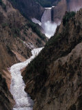 Lower Falls of the Yellowstone River, Yellowstone National Park, Wyoming, USA