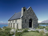 Church of the Good Shepherd Lake Tekapo Near Christchurch New Zealand
