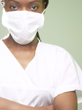 Doctor Wearing White Surgical Mask
