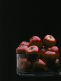 Buy Red Apples in Glass Bowl at AllPosters.com