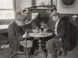 Game of Dominoes in an English Country Pub