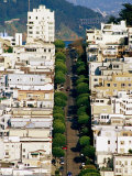 Aerial View of Lombard Street, San Francisco, United States of America