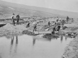Buy Sluicing on Number Two Claim at Anvil Creek Nome Alaska During the Gold Rush at AllPosters.com