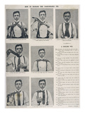 How to Tie the Ascot Necktie