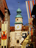 Buy Markus Tower and Roder Arch, Rothenburg Ob Der Tauber, Germany at AllPosters.com