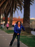 Buy Roller Blader, St. Kilda, Melbourne, Australia at AllPosters.com