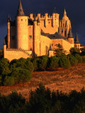Buy Exterior of Alcazar on Stormy Day, Segovia, Spain at AllPosters.com