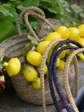 Buy Handbag with Lemons, Positano, Amalfi Coast, Campania, Italy at AllPosters.com