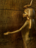 Detail of Goddess Selket, Pharaoh Tutankhamun, Egyptian Museum, Egypt